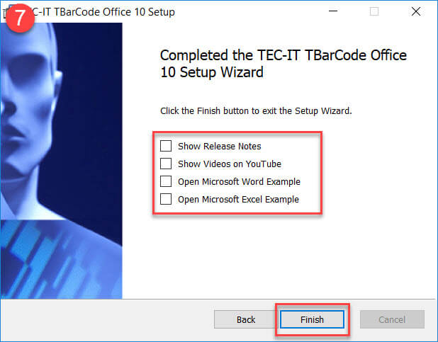 نصب افزونه Tbarcode - مرحله ۷